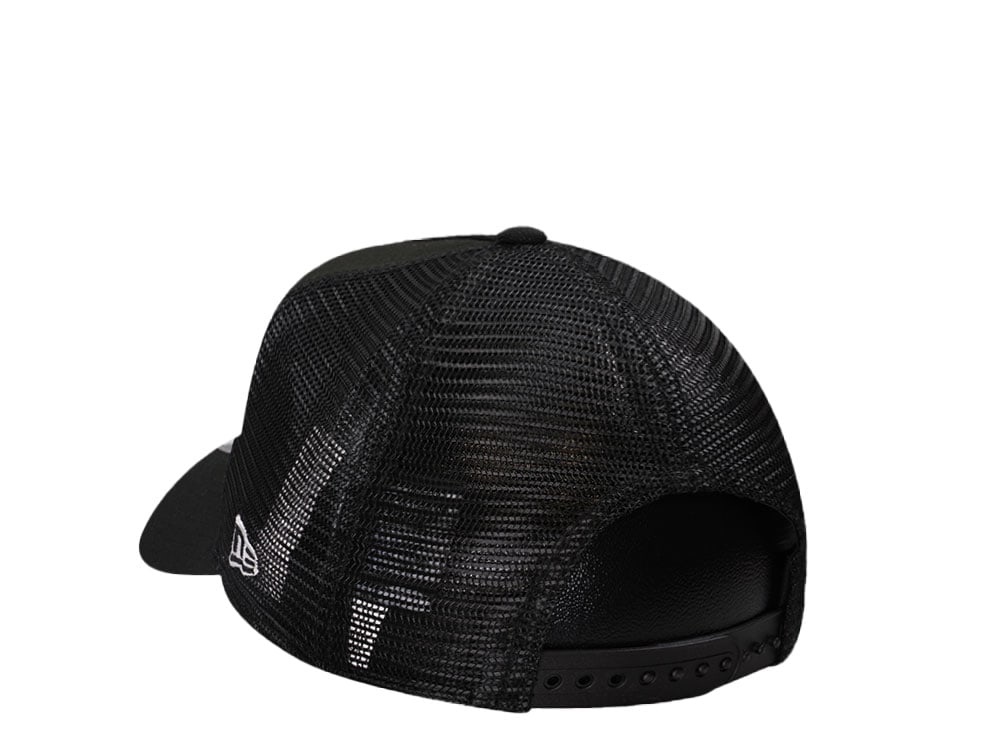 New Era Las Vegas Raiders Black Trucker A Frame 9Forty Snapback Cap