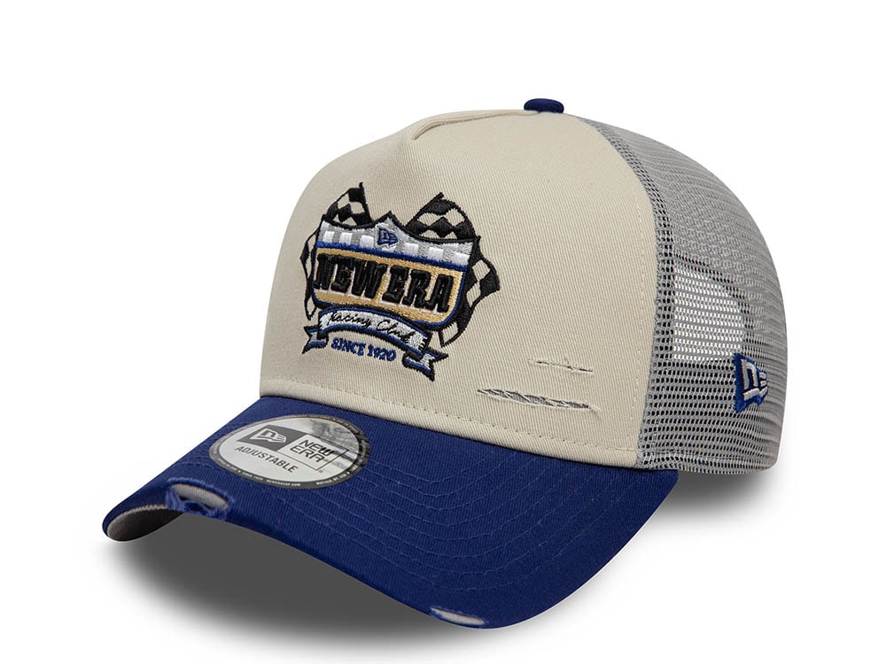 New Era Motorsport Racing Club Stone 9Forty A Frame Trucker Snapback Cap