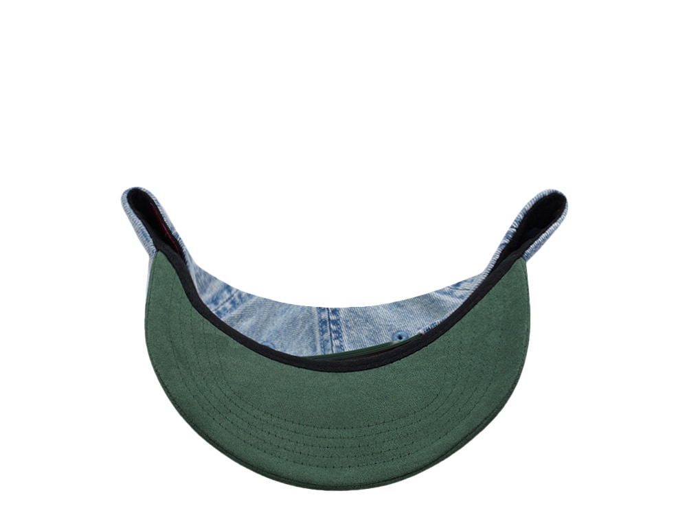 American Needle Millers High Life Fulton Denim Edition Snapback Cap