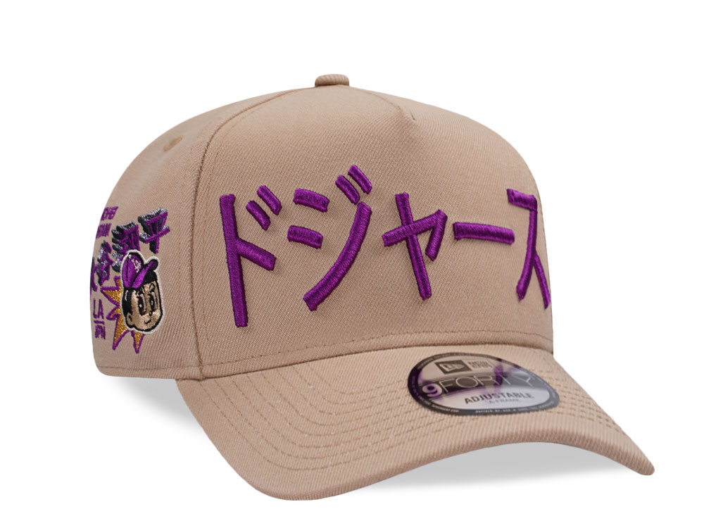 New Era Los Angeles Dodgers Ohtani Sparkling Camel Edition 9Forty A Frame Snapback Cap