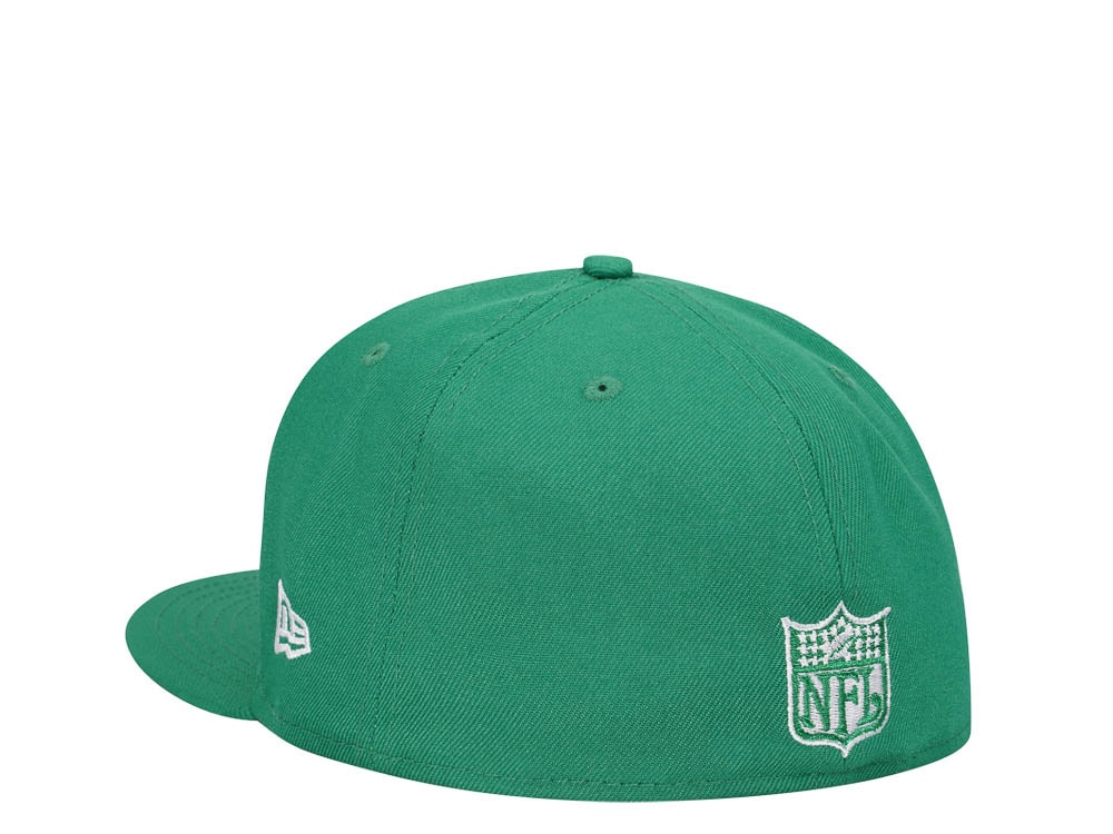 New Era Philadelphia Eagles Green Script Edition 59Fifty Fitted Cap