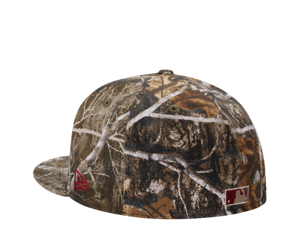New Era Texas Rangers Arlington Stadium Realtree Prime Edition 59Fifty Fitted Cap