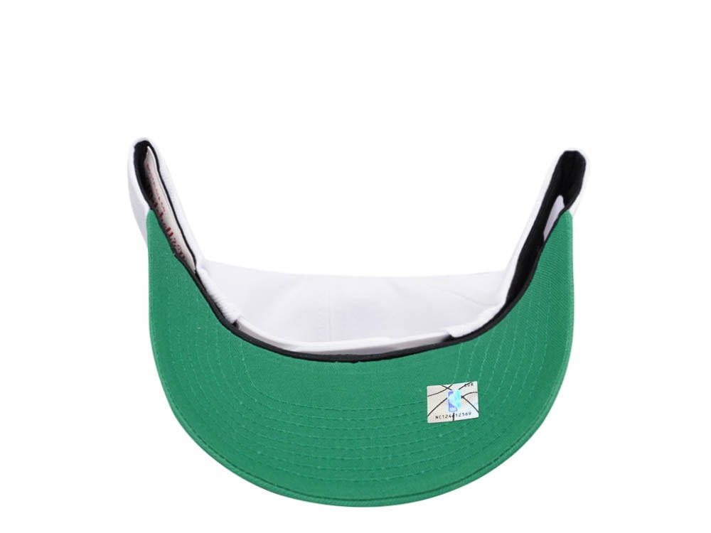Mitchell & Ness Utah Jazz Team Two Tone 2.0 Pro White Snapback Cap
