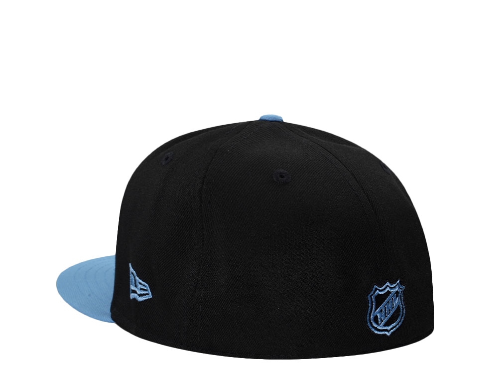 New Era Utah Mammoth Metallic Sky Blue Two Tone Edition 59Fifty Fitted Cap
