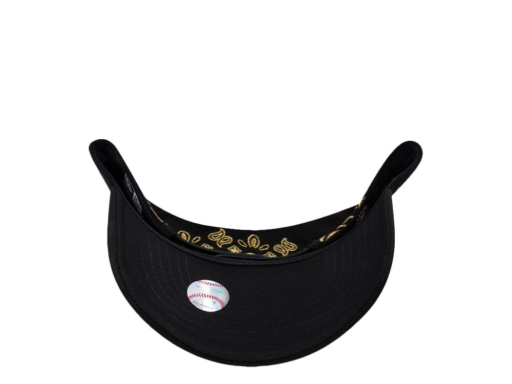 New Era New York Yankees Rear Arch Black Edition 9Forty A Frame Snapback Cap