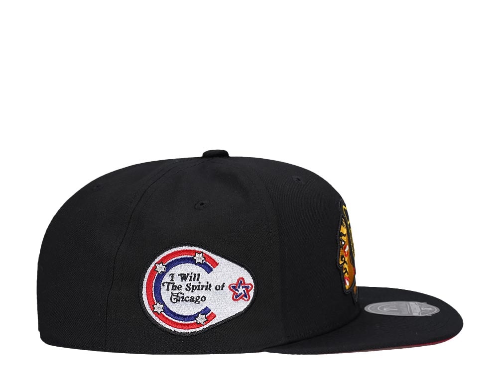 Mitchell & Ness Chicago Blackhawks Spirit of Chicago Edition Dynasty Fitted Cap