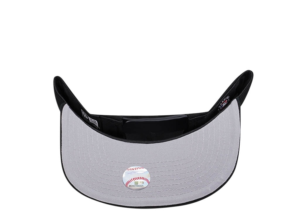 New Era New York Mets Black Classic Edition Golfer Snapback Cap