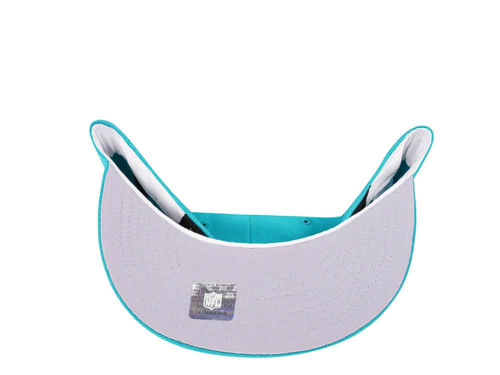 New Era Miami Dolphins Teal Classic Edition 59Fifty Fitted Cap