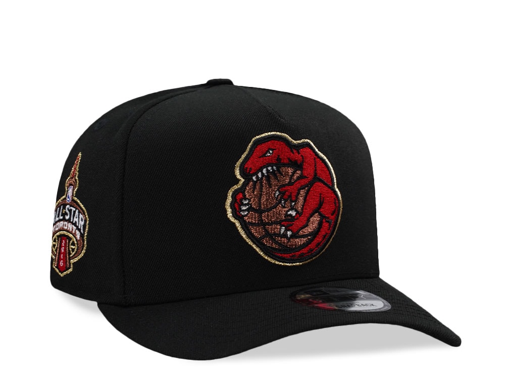 New Era Toronto Raptors Toronto All Star Game 2016 Black Prime Edition 9Fifty A Frame Snapback Cap