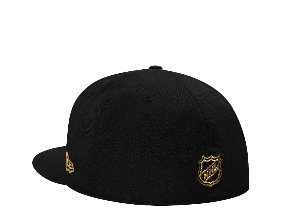 New Era Los Angeles Kings Stanley Cup Champions 2012 Black Gold Edition 59Fifty Fitted Cap
