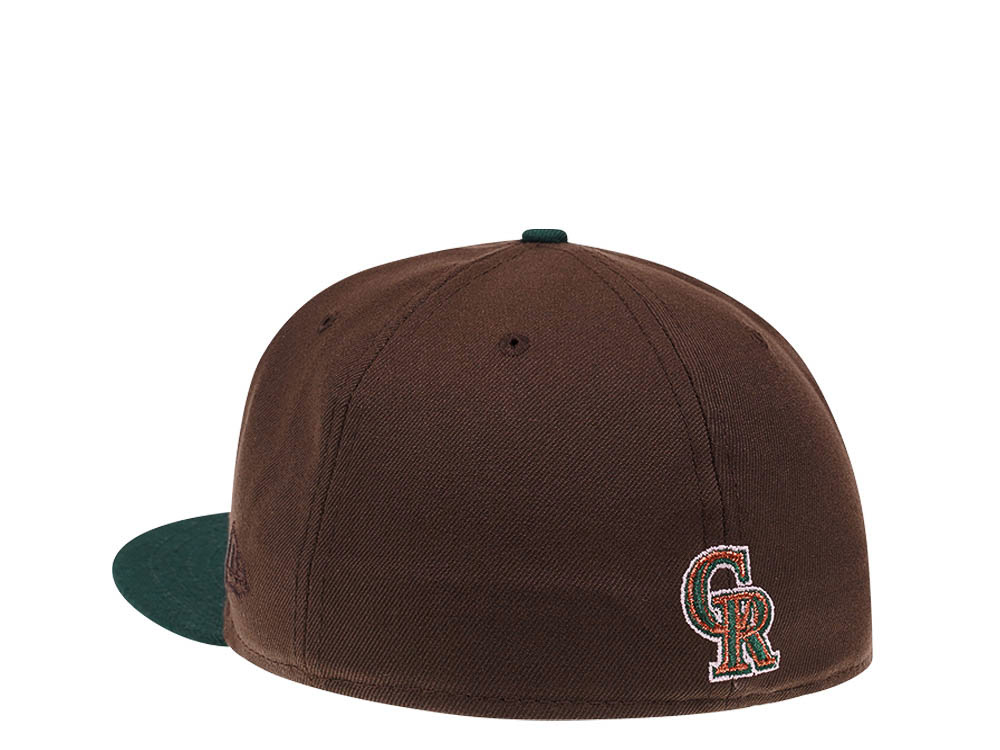 New Era Colorado Rockies All Star Game 2021 Forrest Pink Edition 59Fifty Fitted Cap