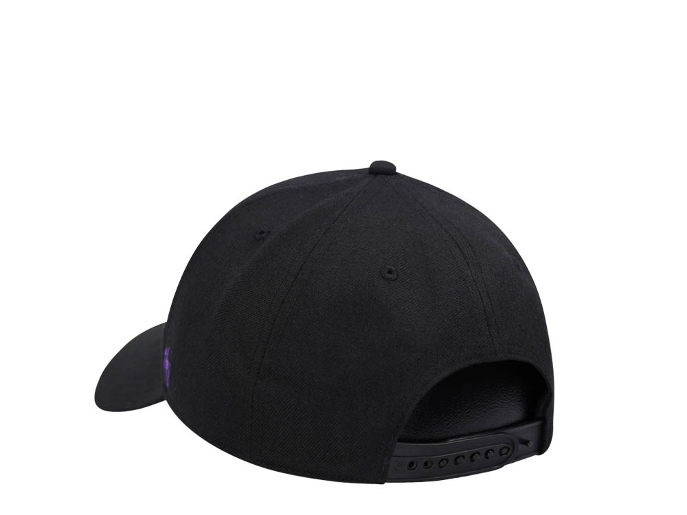 47Brand Los Angeles Dodgers Black MVP Snapback Cap