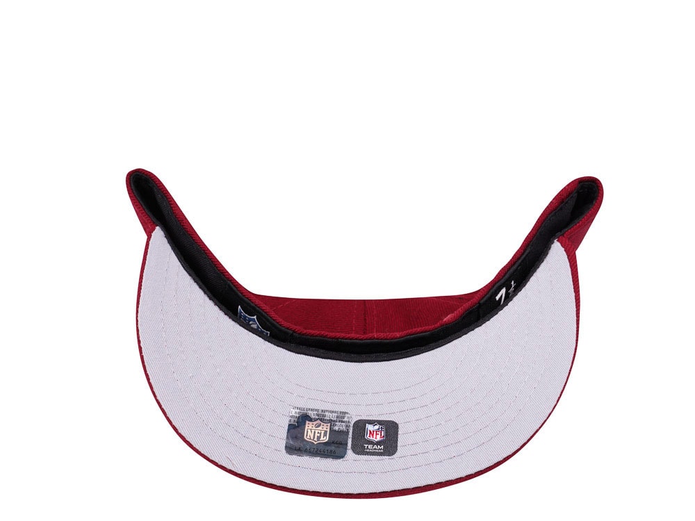 New Era Philadelphia Eagles Red Throwback Edition 59Fifty Fitted Cap