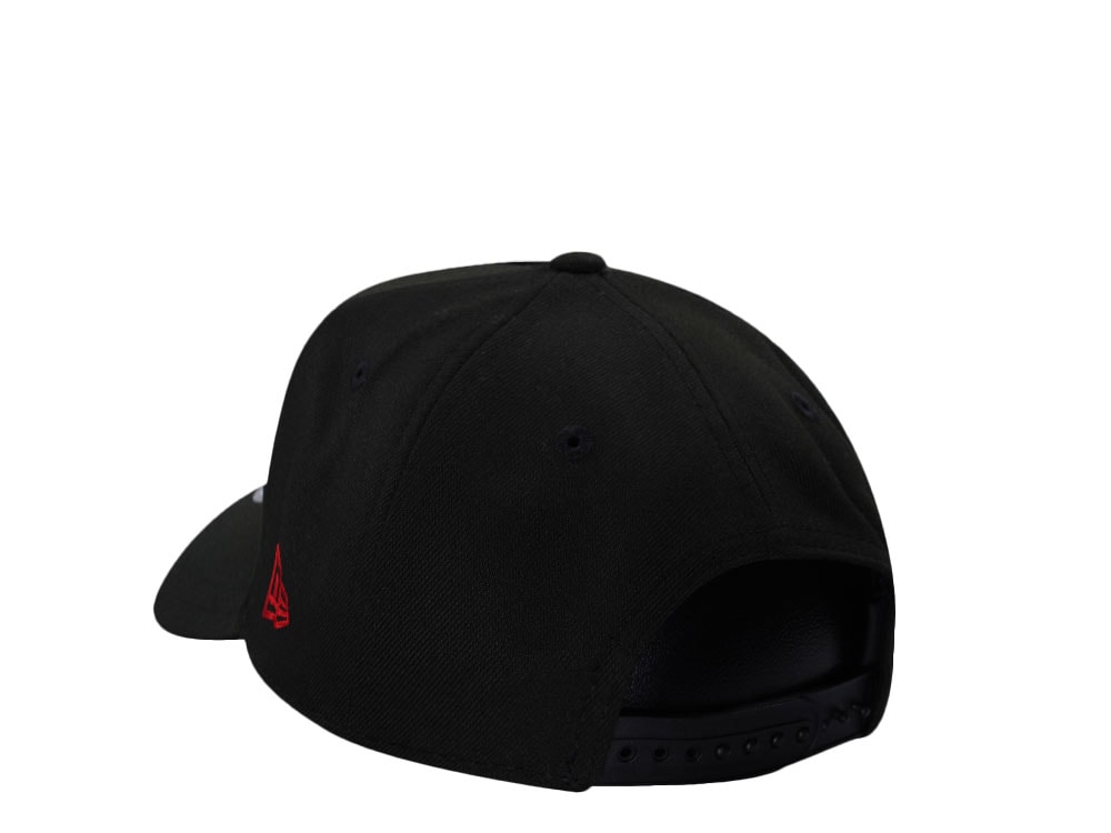 New Era Los Angeles Dodgers World Series Champions 2025 Fire Rose Black Prime Edition 9Forty A Frame Snapback Cap