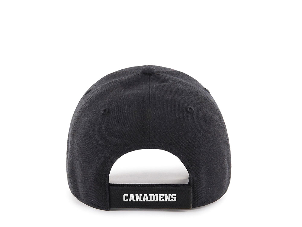 47Brand Montreal Canadiens Black Classic Strapback Cap