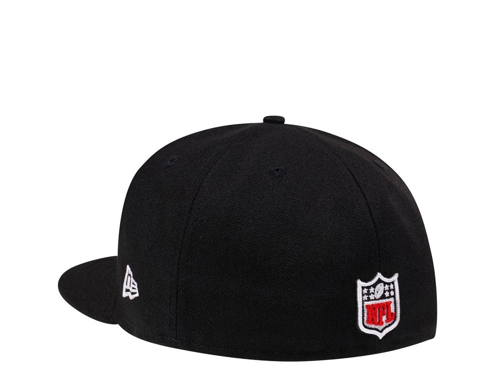 New Era Denver Broncos Black Crimson Collection 59Fifty Fitted Cap