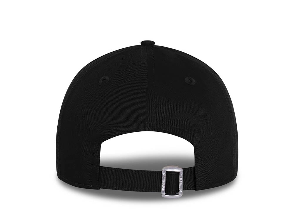 New Era Basic Black 9Forty Strapback Cap