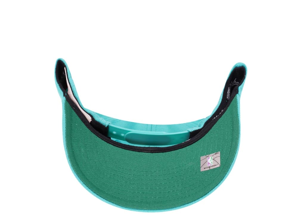 Mitchell & Ness Memphis Grizzlies Team Ground Red Line Solid Flex Snapback Cap