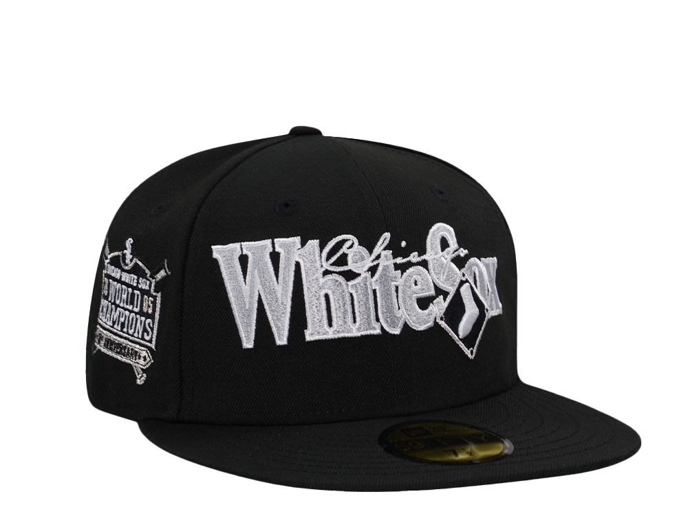 New Era Chicago White Sox World Series Champs 2005 Throwback Edition 59Fifty Fitted Cap