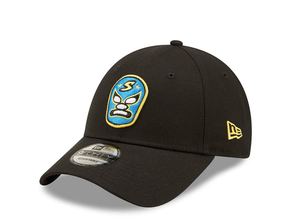New Era Sacramento River Cats Copa Black 9Forty Strapback Cap