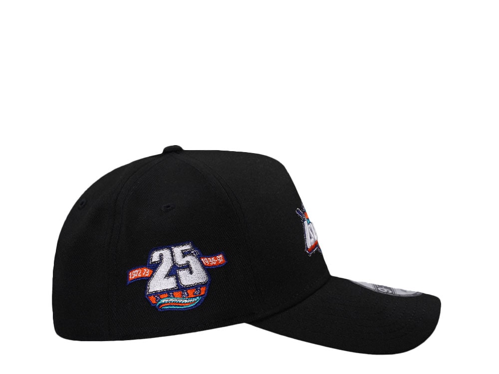New Era New York Islanders 25th Anniversary Black Edition 9Forty A Frame Snapback Cap