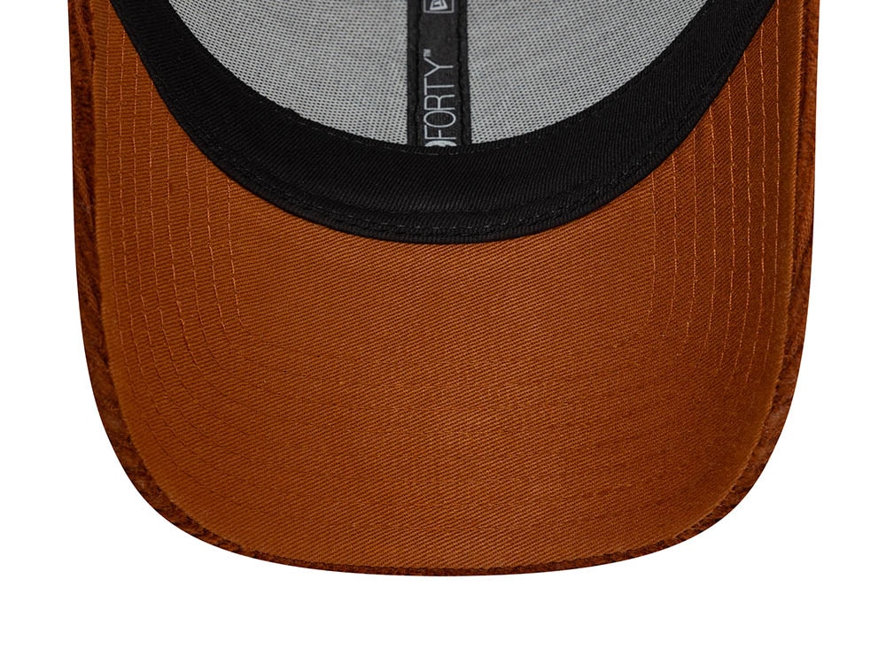 New Era New York Yankees Brown Cord 9Forty Strapback Cap