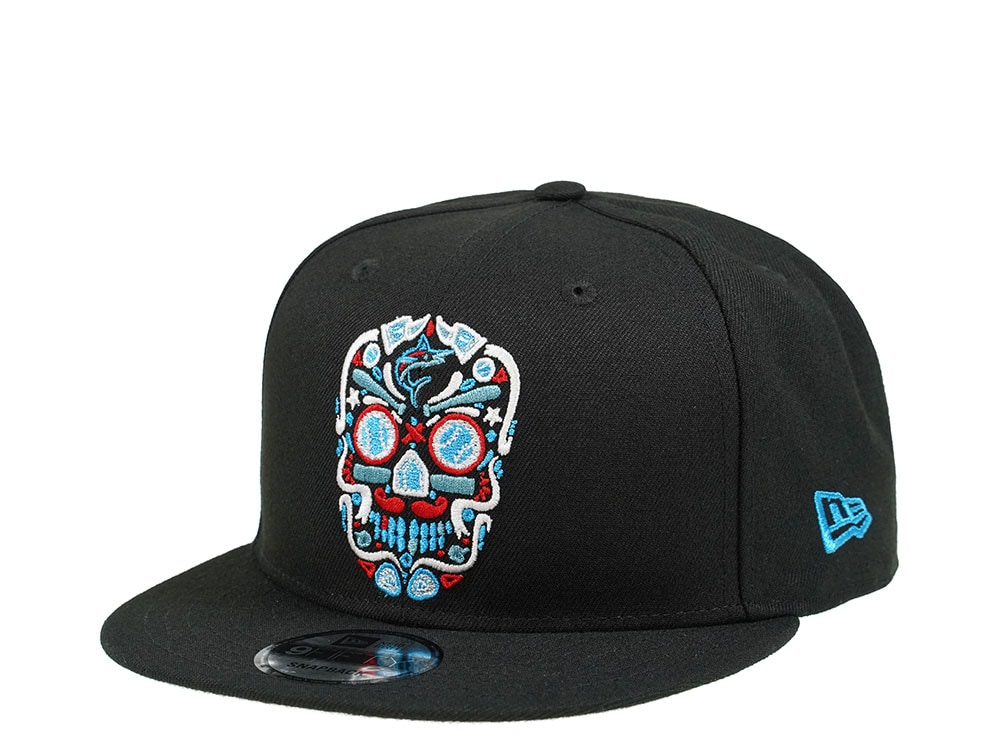 New Era Miami Marlins Skull Edition 9Fifty Snapback Cap