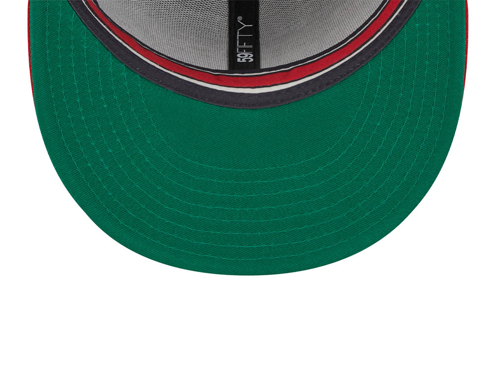 New Era California Angels Retro Script Two Tone Throwback Edition 59Fifty Fitted Cap