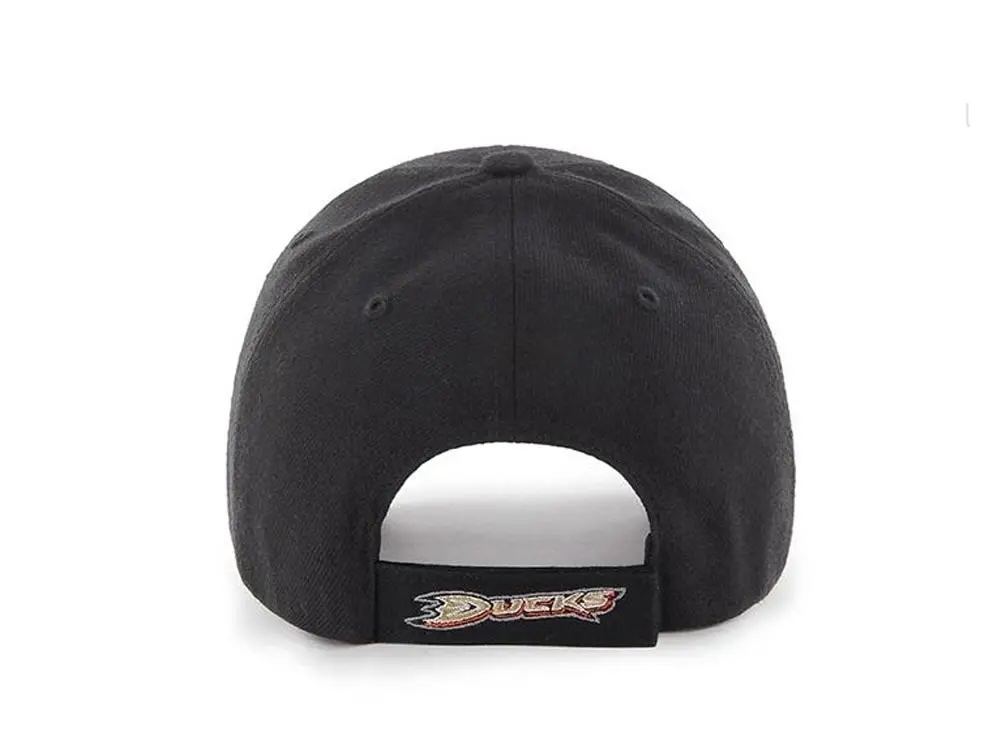 47brand Anaheim Ducks Current Logo Classic Black Strapback Cap