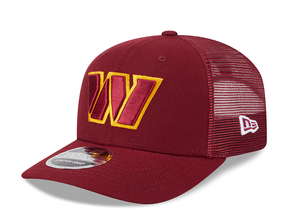New Era Washington Commanders Maroon Edition 9Seventy Trucker Snapback Cap