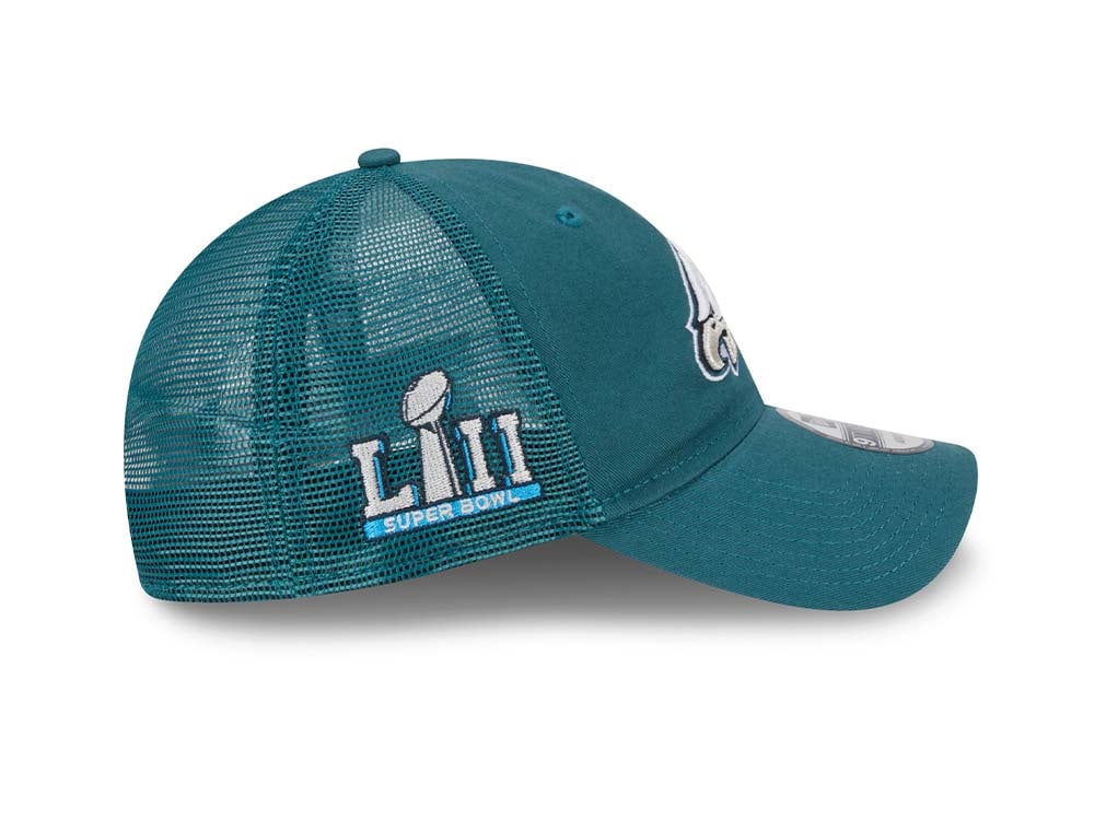 New Era Philadelphia Eagles Super Bowl LIII Trucker Edition 9Twenty Snapback Cap