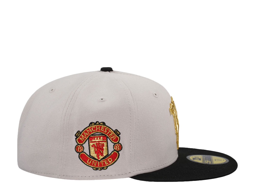 New Era Manchester United Stone Gold Two Tone Edition 59Fifty Fitted Cap