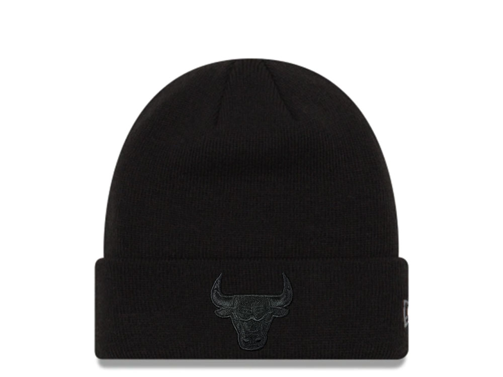 New Era Chicago Bulls Black on Black Cappelli