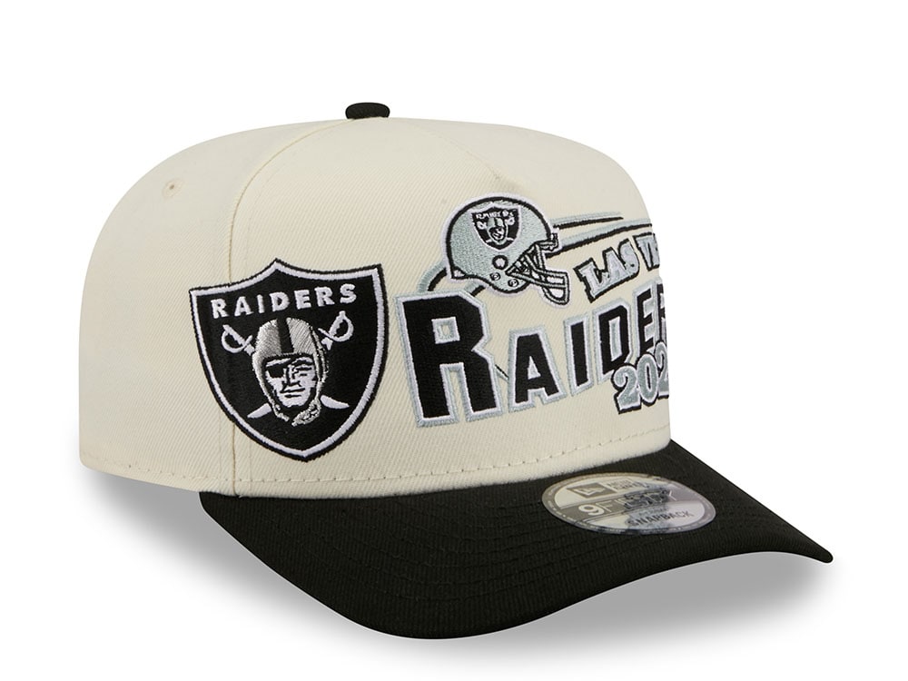 New Era Las Vegas Raiders Classic Logo Two Tone Edition 9Fifty A Frame Snapback Cap
