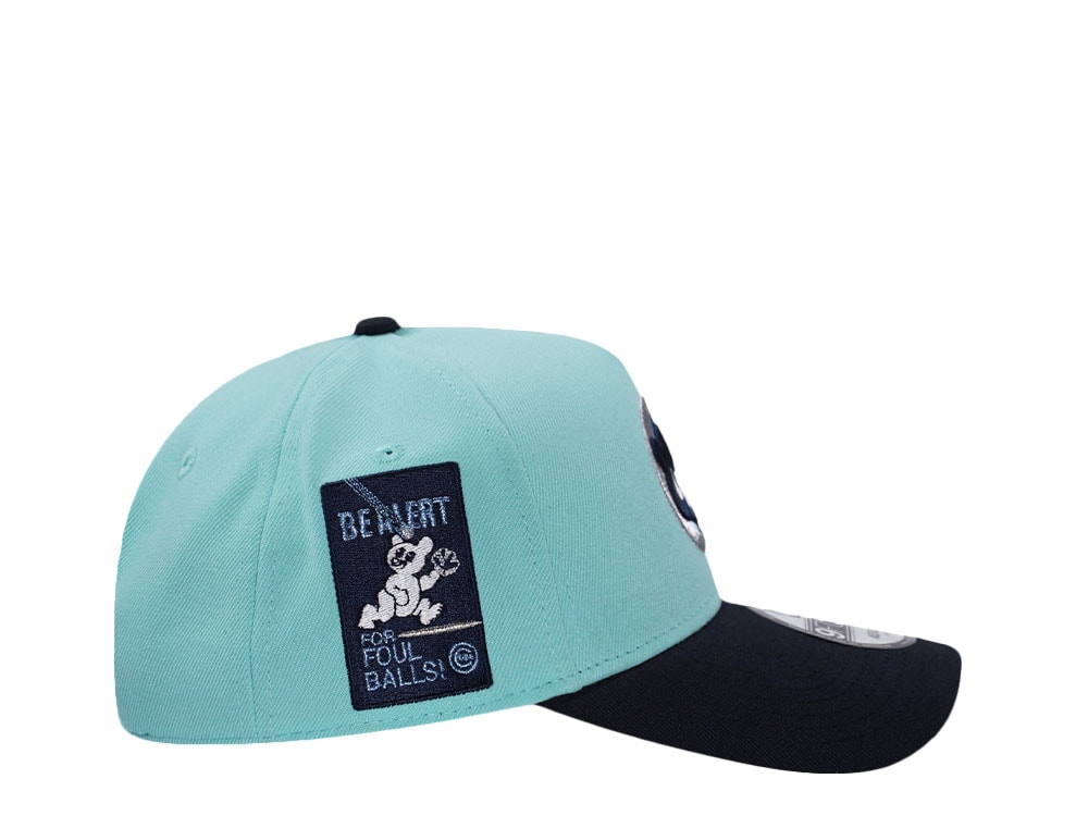 New Era Chicago Cubs Be Alert Glacier Two Tone Edition 9Forty A Frame Snapback Cap
