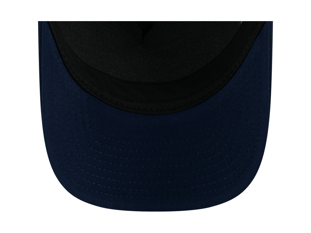 New Era New England Patriots Official Team Color Edition 9Forty M Crown A Frame Trucker Snapback Cap