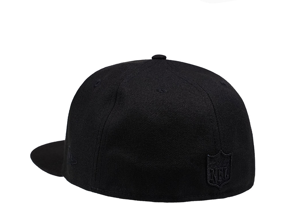 New Era Tennessee Titans Black on Black Edition 59Fifty Fitted Cap