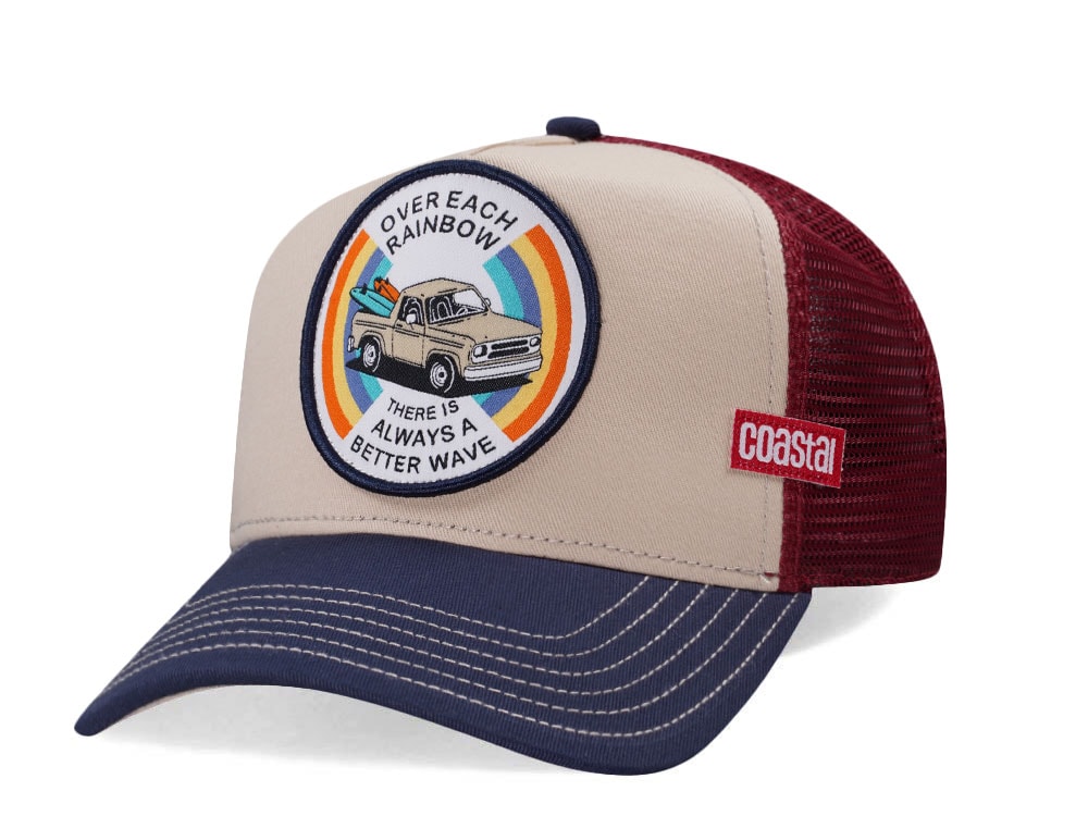 Djinns Over Each Rainbow Coastal Trucker Snapback Cap