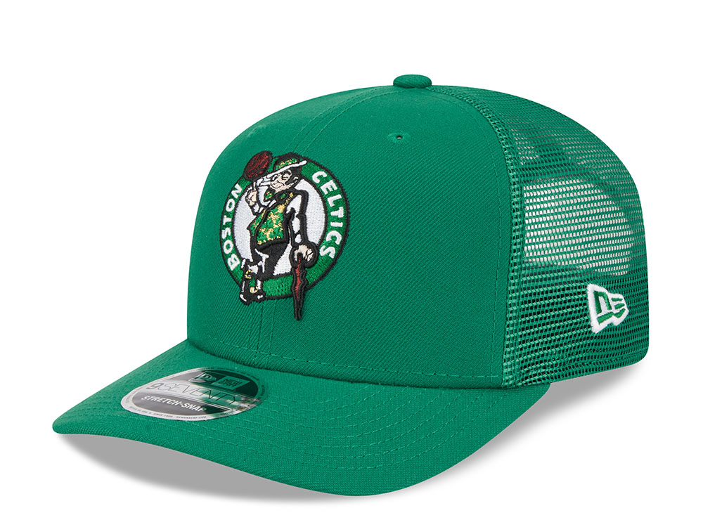 New Era Boston Celtics Green Edition 9Seventy Trucker Snapback Cap
