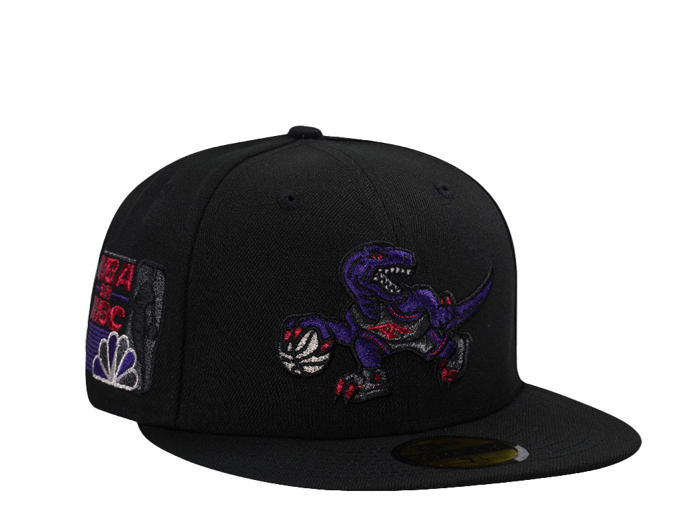 New Era Toronto Raptors NBA on NBC Black Prime Edition 59Fifty Fitted Cap