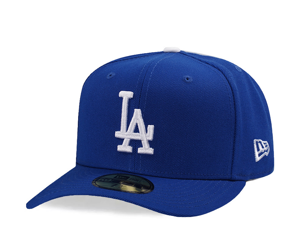 New Era Los Angeles Dodgers Blue Prime Edition 59Fifty Pre Curved Fitted Cap
