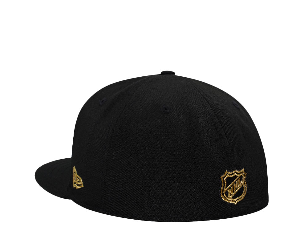 New Era Nashville Predators All Star Game 2016 Black Gold Edition 59Fifty Fitted Cap