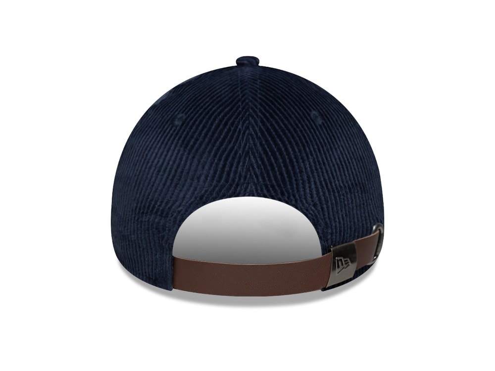 New Era Detroit Tigers Navy Corduroy 9Forty A Frame Strapback Cap