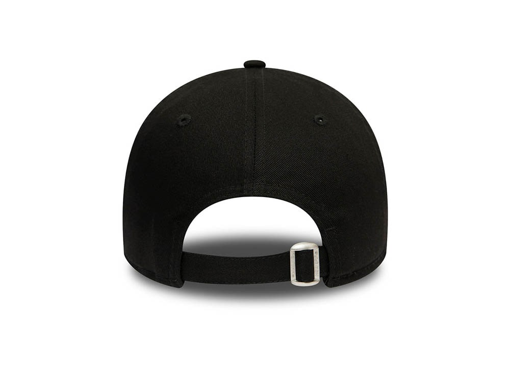 New Era New York Yankees Essential Black and Black Womens 9Forty Strapback Cap