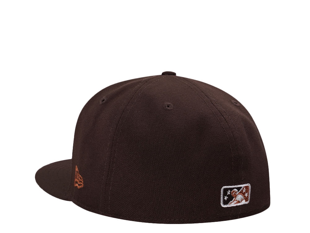 New Era Down East Wood Ducks Brown Prime Edition 59Fifty Fitted Cap