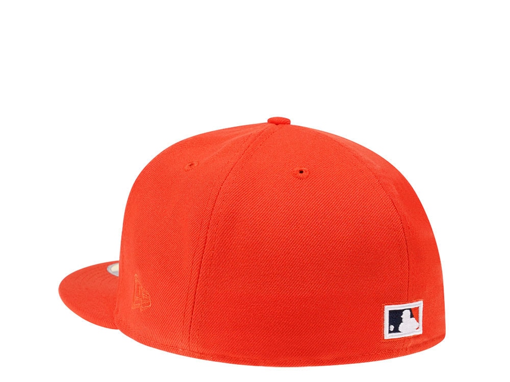 New Era Houston Astros 45th Anniversary Flash Orange Edition 59Fifty Fitted Cap