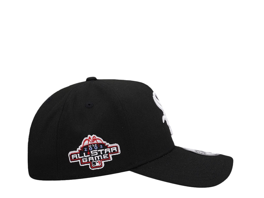 New Era Chicago White Sox All Star Game 2003 Black Edition 9Forty A Frame Snapback Cap
