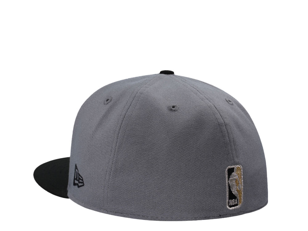 New Era San Antonio Spurs San Antonio Spurs 50th Anniversary Gray Two Tone Edition 59Fifty Fitted Cap