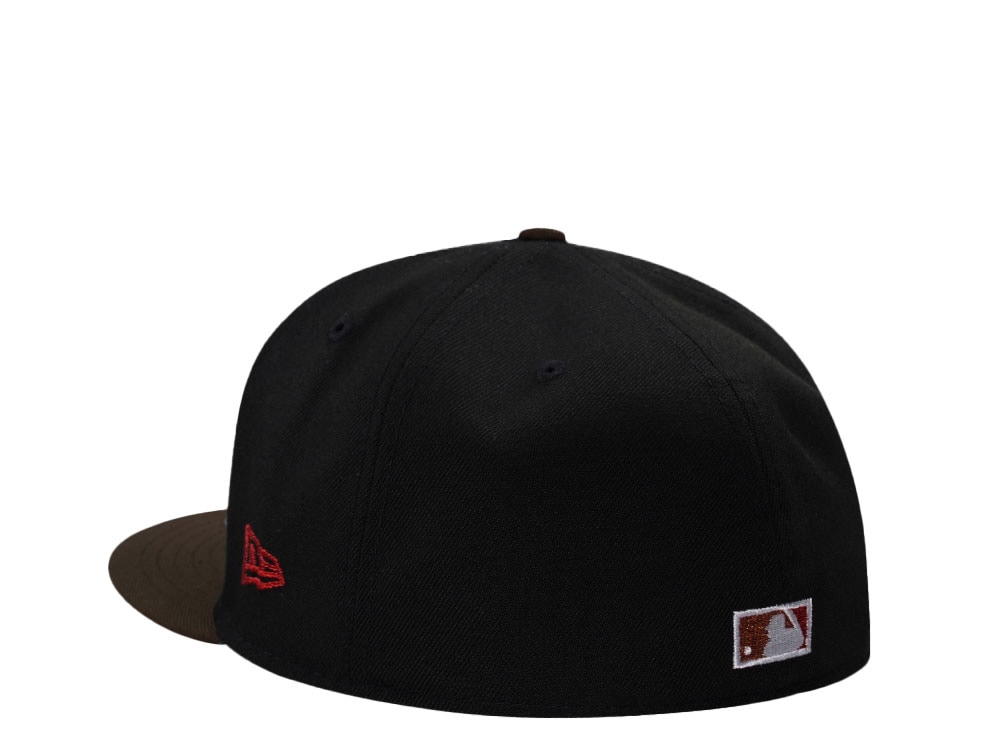 New Era Atlanta Braves World Series 1995 Black Two Tone Edition 59Fifty Fitted Cap