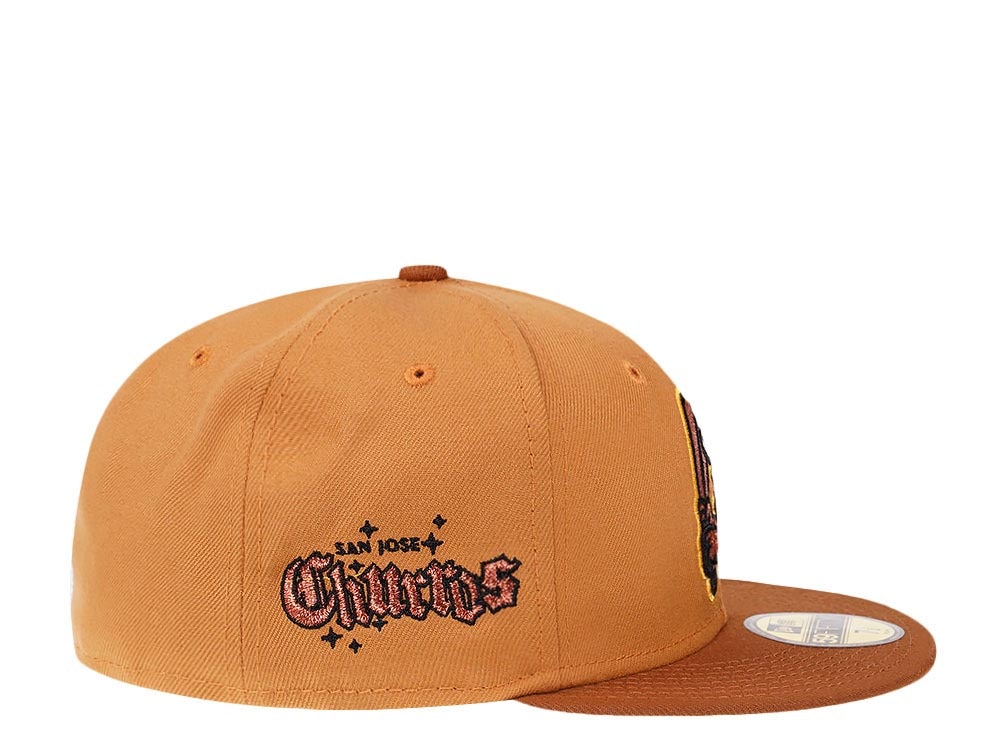 New Era San Jose Giants Copper Churors Edition 59Fifty Fitted Cap